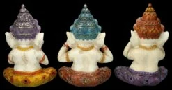 Ganesha Figuren Handbemalt 3er Set - Nichts Böses 12 Ganesha Figuren Handbemalt 3er Set - Nichts Böses -FIGUREN Verkäufe 2D FS26385 Ganesha Figur handbemakt 3er Set Nichts B ses 4 1280x1280