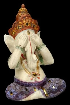 Ganesha Figuren Handbemalt 3er Set - Nichts Böses 13 Ganesha Figuren Handbemalt 3er Set - Nichts Böses -FIGUREN Verkäufe 2D FS26385 Ganesha Figur handbemakt 3er Set Nichts B ses 5 1280x1280