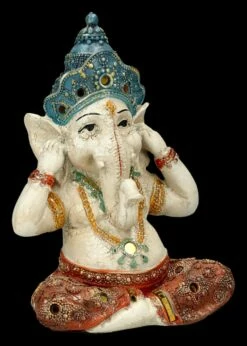 Ganesha Figuren Handbemalt 3er Set - Nichts Böses 14 Ganesha Figuren Handbemalt 3er Set - Nichts Böses -FIGUREN Verkäufe 2D FS26385 Ganesha Figur handbemakt 3er Set Nichts B ses 6 1280x1280