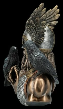 Odin Figur - Büste Klein Mit Raben 12 Odin Figur - Büste Klein Mit Raben -FIGUREN Verkäufe 2D FS26396 Odin Figur B ste klein mit Raben 3 1280x1280