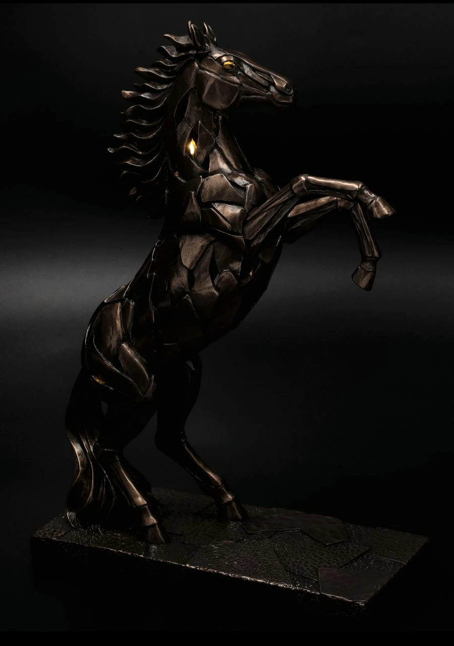 Pferde Figur LED - Abstraktes Aufbäumen 9 Pferde Figur LED - Abstraktes Aufbäumen – Bild 7