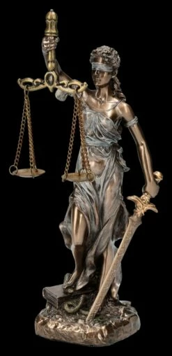Justitia Figur - Göttin Mit Waage