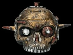 Schatulle - Steampunk Totenkopf Mit Patronen 11 Schatulle - Steampunk Totenkopf Mit Patronen -FIGUREN Verkäufe 2D FS26524 Schatulle Steampunk Totenkopf mit Patronen 1 1280x1280