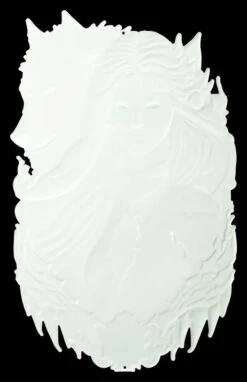 Blechschild - Magierin Mit Wolf 9 Blechschild - Magierin Mit Wolf -FIGUREN Verkäufe 2D FS26557 Blechschild Magierin mit Wolf 4 1280x1280