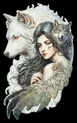 Blechschild - Kiegerin Des Lichtes Mit Flügeln