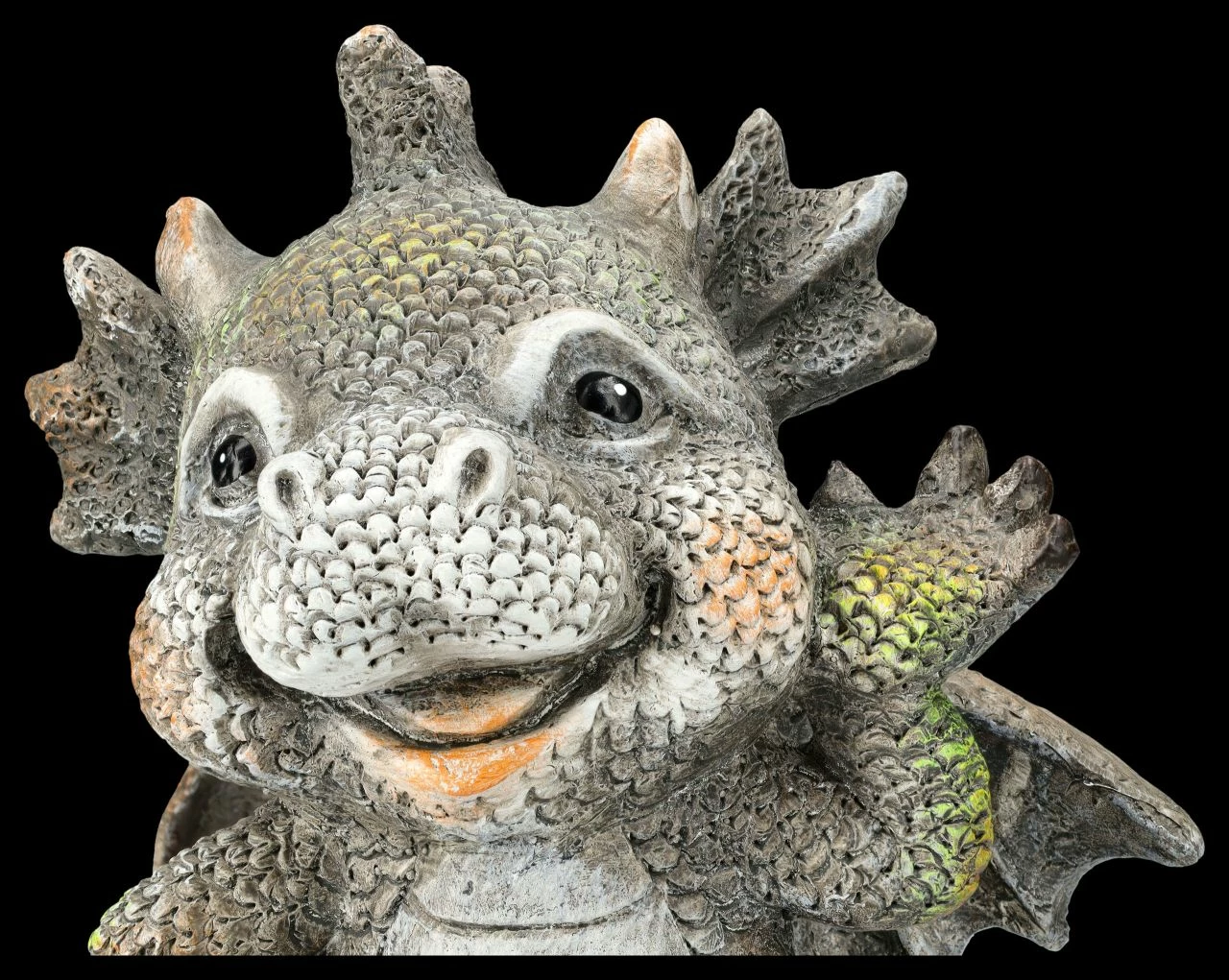 Gartenfigur - Winkender Drache 9 Gartenfigur - Winkender Drache – Bild 7