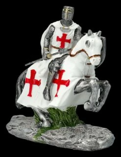 Ritter Figuren Set - Zwei Kreuzritter Auf Pferd Weiß -FIGUREN Verkäufe 2D FS26618 Ritter Figuren Set Zwei Kreuzritter auf Pferd weiss 7 1280x1280