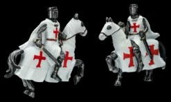 Ritter Magnete 12er Set - Kreuzritter Weiß -FIGUREN Verkäufe 2D FS26620 Ritter Magnete 12er Set Kreuzritter weiss 3 1280x1280