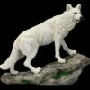Wolf Figur Weiß - Der Beobachter -FIGUREN Verkäufe 2D FS26636 Wolf Figur weiss der Beobachter 1 1280x1280