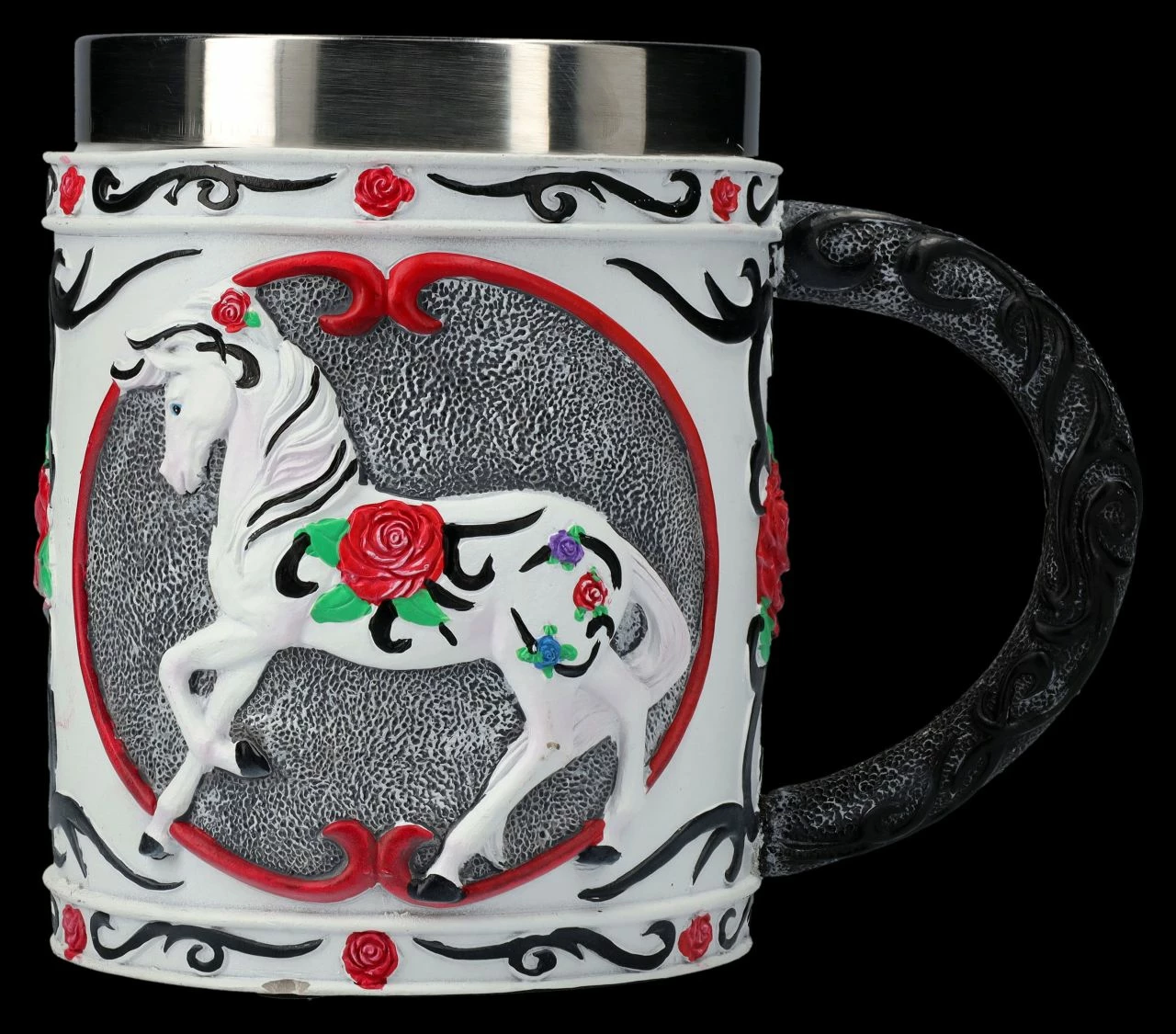 Krug Pferd - Tribal Horse 3 Krug Pferd - Tribal Horse