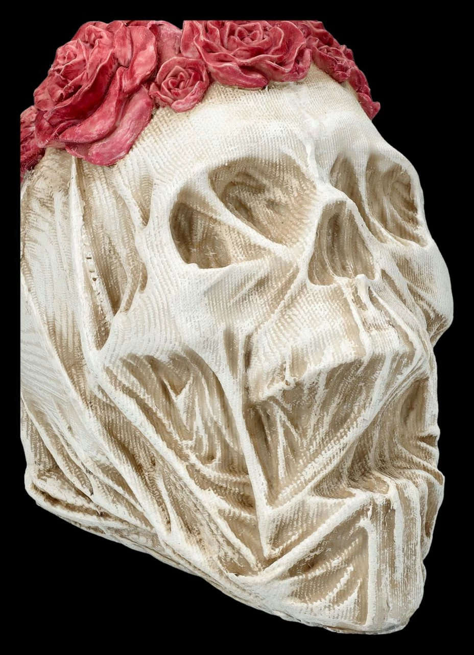 Totenkopf Mit Schleier Und Rosen - The Veil 9 Totenkopf Mit Schleier Und Rosen - The Veil – Bild 7