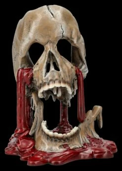 NEMESIS NOW Schmelzender Totenkopf Mit Blut - Meltdown