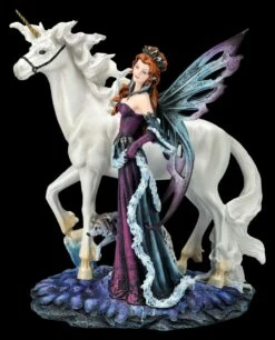 Elfenfigur - Maela Mit Einhorn Und Wolf