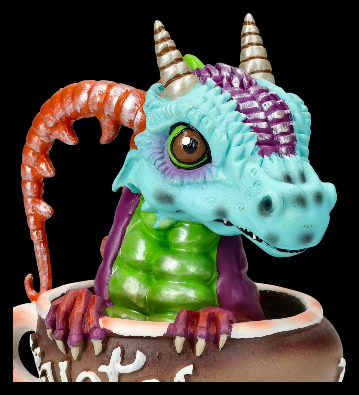 Drachenfigur In Tasse - Heiße Schokolade Mit Rupert 10 Drachenfigur In Tasse - Heiße Schokolade Mit Rupert – Bild 8