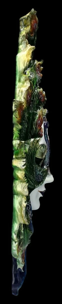 Venezianische Maske - Peacock Garden Weiß -FIGUREN Verkäufe 2D FS26721 Venezianische Maske Peacock Garden weiss 9 1280x1280