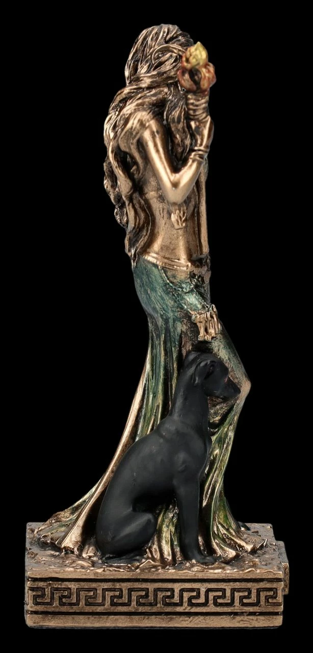 Hekate Figur Klein - Mondgöttin Mit Hunden 7 Hekate Figur Klein - Mondgöttin Mit Hunden – Bild 5