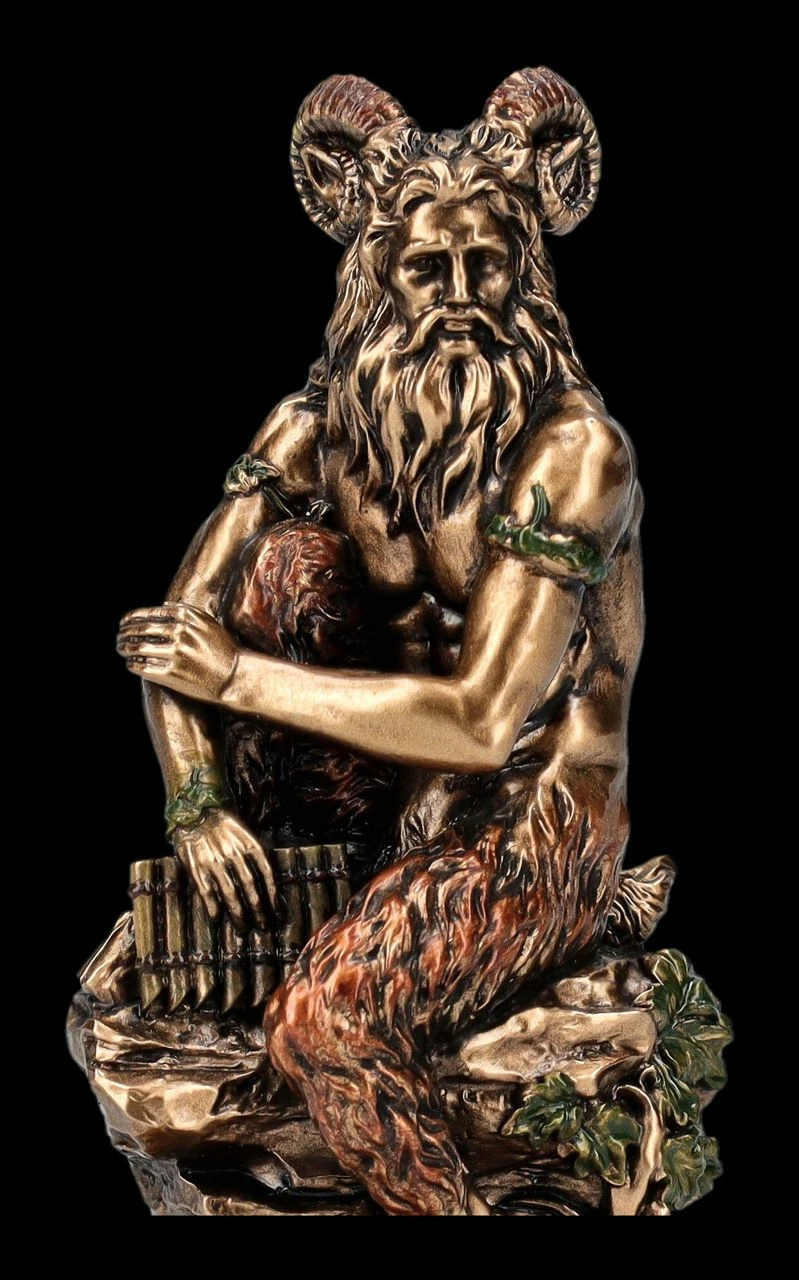 Pan Figur Klein - Gott Mit Panflöte 9 Pan Figur Klein - Gott Mit Panflöte – Bild 7