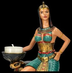Teelichthalter - Ägyptische Priesterin Mit Kobra -FIGUREN Verkäufe 2D FS26745 Teelichhalter Agyptische Priesterin mit Kobra 9 1280x1280