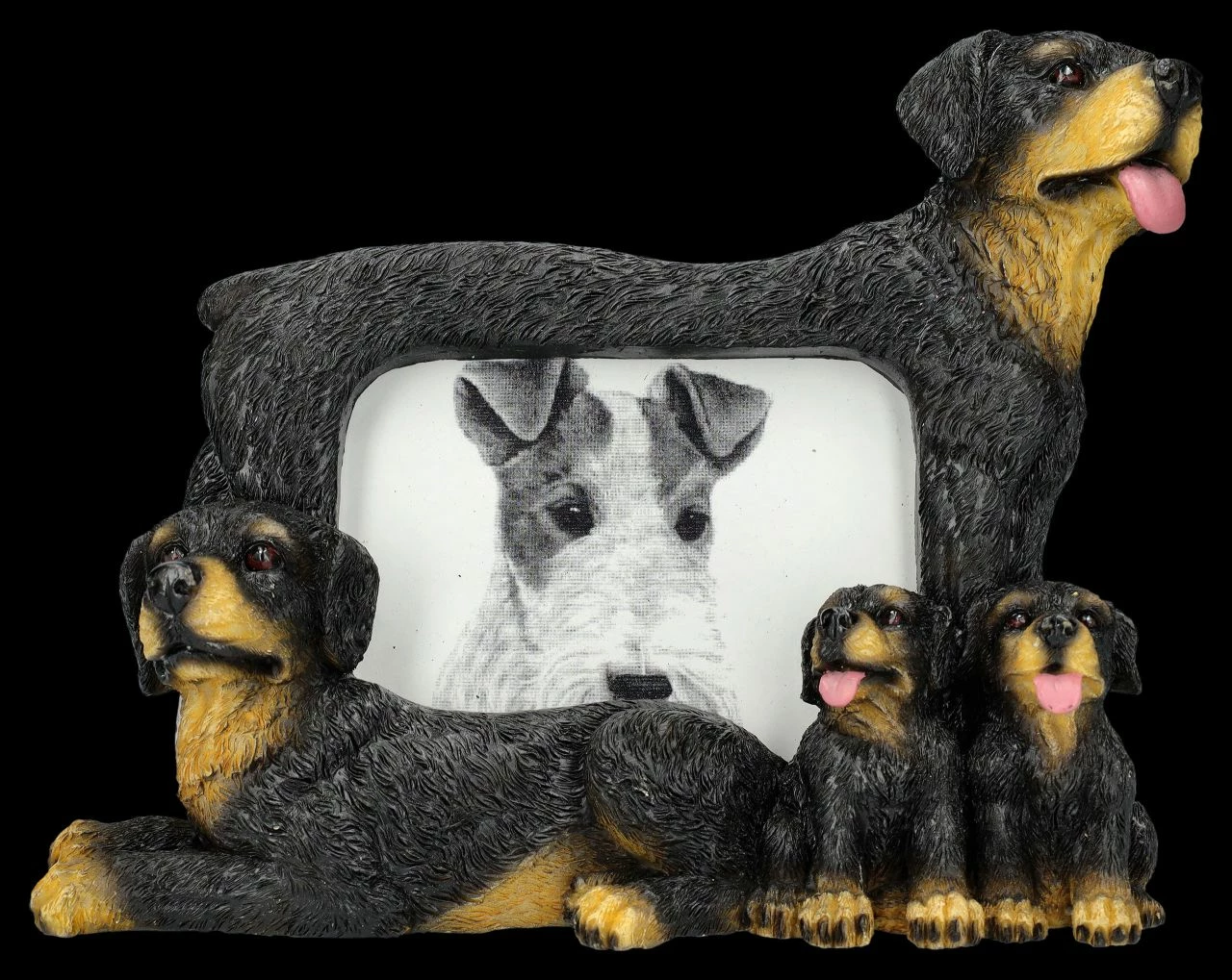 Bilderrahmen - Hunde Familie 3 Bilderrahmen - Hunde Familie