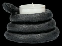 Teelichthalter - Schwarze Schlange 10 Teelichthalter - Schwarze Schlange -FIGUREN Verkäufe 2D FS26762 Teelichhalter Schwarze Schlange 3 1280x1280