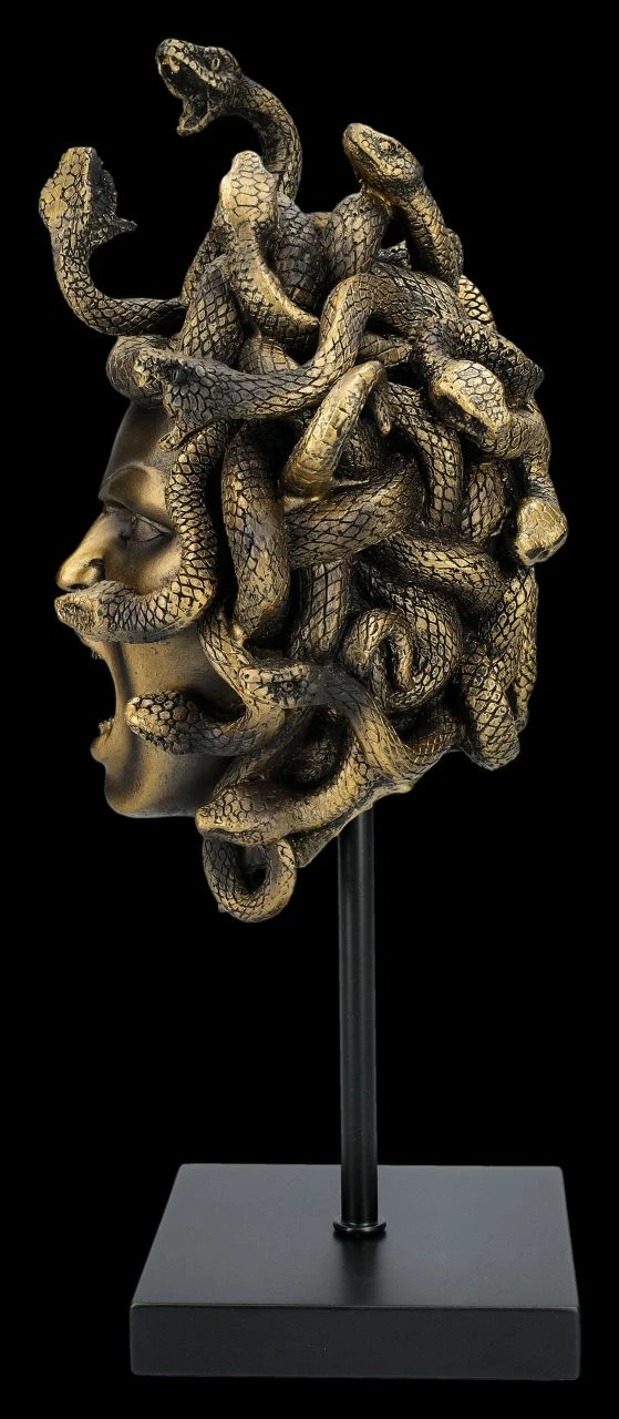 Kopf Der Medusa Auf Ständer 6 Kopf Der Medusa Auf Ständer – Bild 4