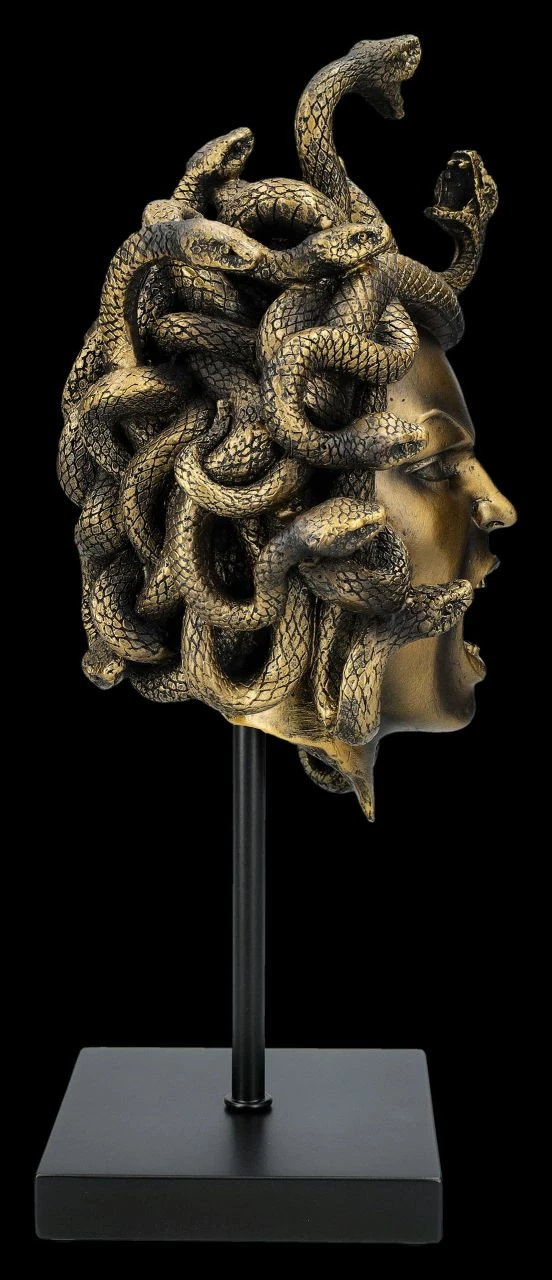 Kopf Der Medusa Auf Ständer 8 Kopf Der Medusa Auf Ständer – Bild 6