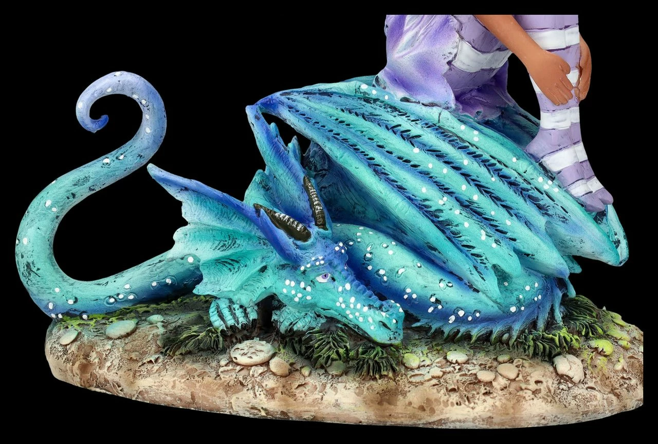 Elfen Figur Mit Drache - Dragon Perch By Amy Brown 10 Elfen Figur Mit Drache - Dragon Perch By Amy Brown – Bild 8
