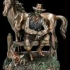 Cowboy Figur Mit Pferd Bei Der Rast -FIGUREN Verkäufe 2D FS26784 Cowboy Figur mitPferd bei der Rast 2 1280x1280