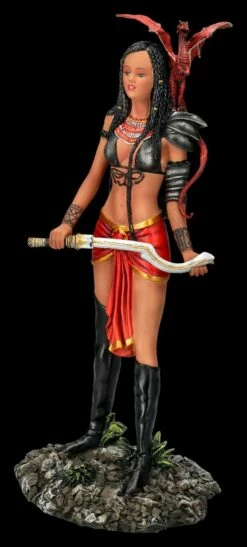 Kriegerin Mit Drache - Adaeze By Nene Thomas 11 Kriegerin Mit Drache - Adaeze By Nene Thomas -FIGUREN Verkäufe 2D FS26788 Kriegerin Figur mit Drache Adaeze by Nene Thomas 6 1280x1280