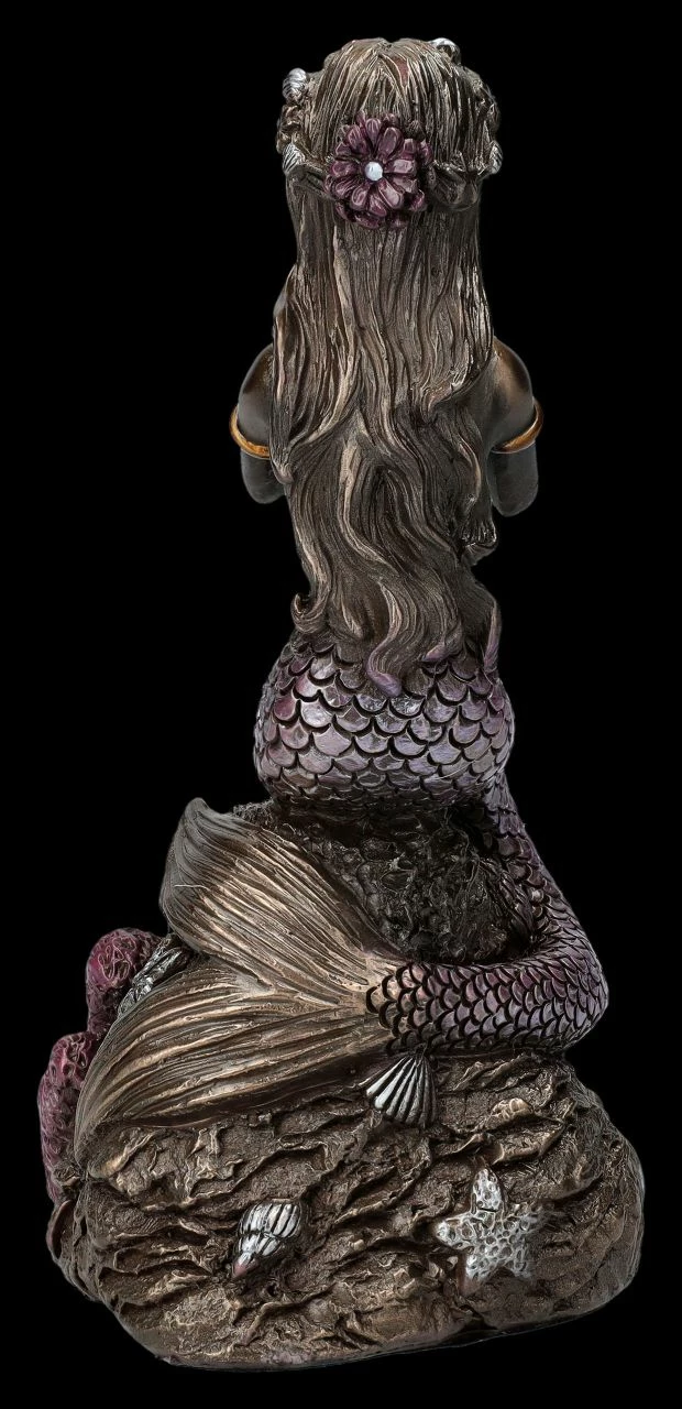 Meerjungfrauen Figur Mit Muschel Trompete 7 Meerjungfrauen Figur Mit Muschel Trompete – Bild 5