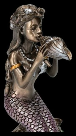 Meerjungfrauen Figur Mit Muschel Trompete 15 Meerjungfrauen Figur Mit Muschel Trompete -FIGUREN Verkäufe 2D FS26796 Meerjungfrau Figur mit Muschel Trompete 7 1280x1280