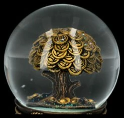 Schneekugel Feng Shui - Geldbaum 17 Schneekugel Feng Shui - Geldbaum -FIGUREN Verkäufe 2D FS26798 Schneekugel FEng Shui Geldbaum 7 1280x1280