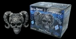 NEMESIS NOW Totenkopf Figur - Drop Dead Gorgeous - Solve And Coagula -FIGUREN Verkäufe 2D FS26805 Totenkopf Figur Drop Dead Gorgeous Solve and Coagula 7 1280x1280
