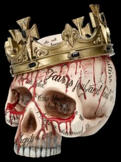 NEMESIS NOW Totenkopf Figur Mit Krone - Macbeth -FIGUREN Verkäufe 2D FS26806 Totenkopf Figur mit Krone Macbeth 6 1280x1280