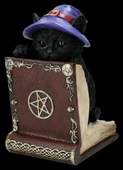 Buchstütze - Katzenfigur Peek-a-Boo