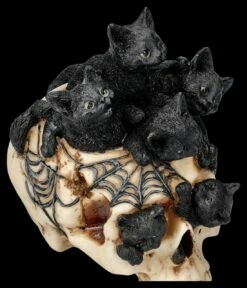 Totenkopf Mit Katzenbabys - Cranial Litter 16 Totenkopf Mit Katzenbabys - Cranial Litter -FIGUREN Verkäufe 2D FS26846 Totenkopf mit Katzenbabys Cranial Litter 7 1280x1280