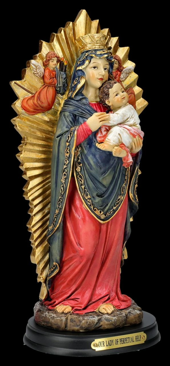 Heiligenfigur - Madonna Der Immerwährenden Hilfe 4 Heiligenfigur - Madonna Der Immerwährenden Hilfe – Bild 2