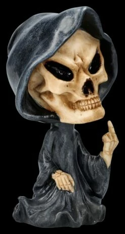 Reaper Wackelkopf Figur - Sensenmann Zeigt Mittelfinger -FIGUREN Verkäufe 2D FS26869 REaper Figur Witzuger Sensenmann zeigt Mittelfinger 6 1280x1280