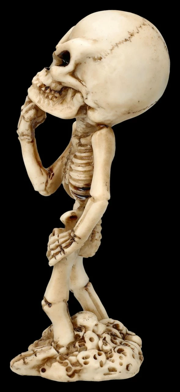 Skelett Figur Zeigt Mittelfinger 6 Skelett Figur Zeigt Mittelfinger – Bild 4