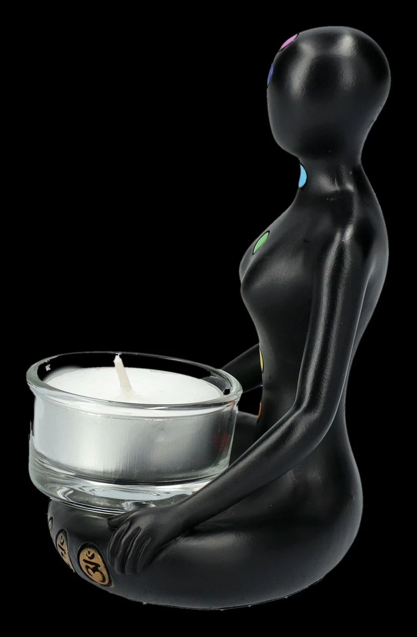 Teelichthalter - Chakra Yoga 8 Teelichthalter - Chakra Yoga – Bild 6