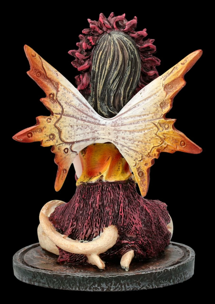 Elfen Figur Klein Rot - Corana 7 Elfen Figur Klein Rot - Corana – Bild 5