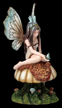 Elfen Figur - Schmetterlings-Fee Auf Pilz 11 Elfen Figur - Schmetterlings-Fee Auf Pilz -FIGUREN Verkäufe 2D FS26961 Elfen Figur Schmetterlings Fee auf Pilz 5 1280x1280