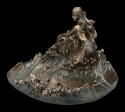 Schale - Meerjungfrau Lehnt An Fels -FIGUREN Verkäufe 2D FS26982 Schale Meerjungfrau lehnt an Fels 2 1280x1280