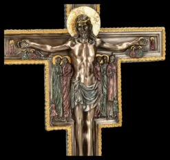 Tischkreuz - Kreuz Von San Damiano - Kruzifix Mit Jesus -FIGUREN Verkäufe 2D FS26983 Tischkreuz Kreuz von San Damiano Kruzifix mit Jesus 7 1280x1280