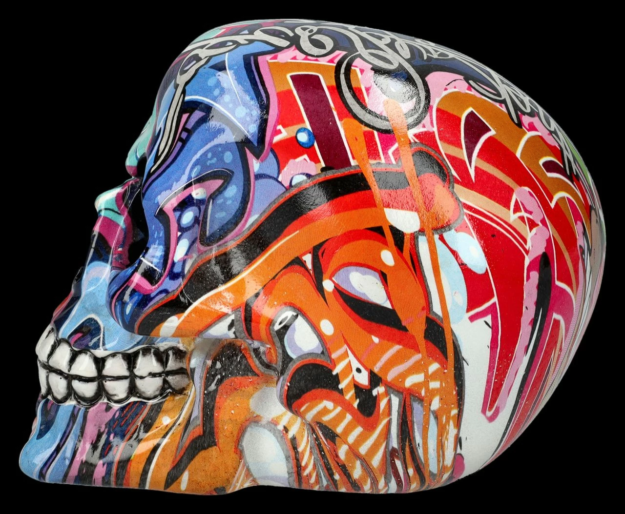 Totenkopf Figur - Graffiti 7 Totenkopf Figur - Graffiti – Bild 5