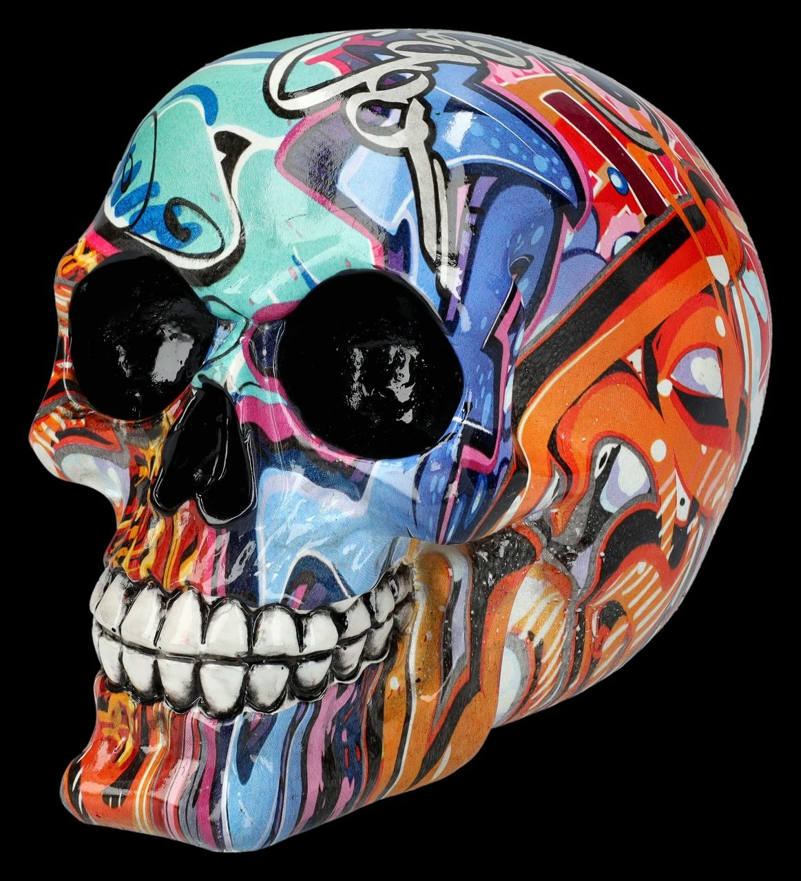Totenkopf Figur - Graffiti 5 Totenkopf Figur - Graffiti – Bild 3