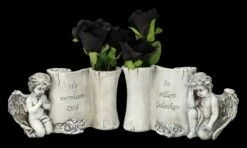 Grabengel Figuren Set Mit Vase
