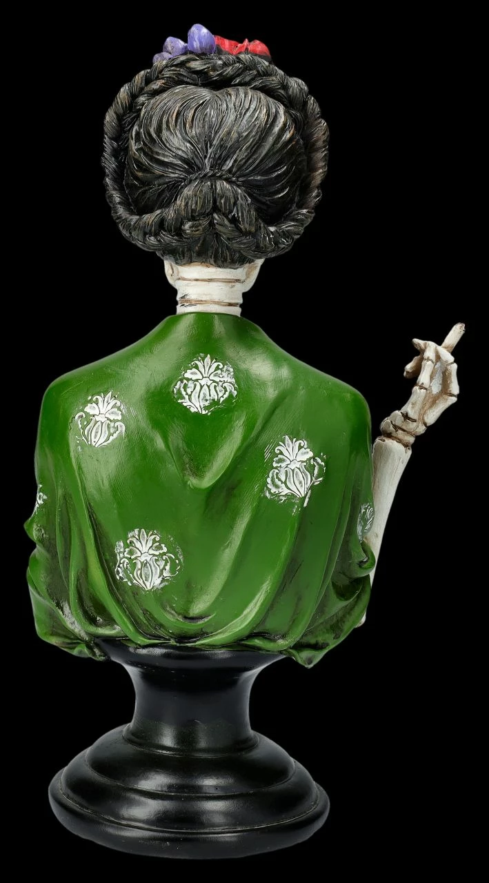 Skelett Figur - Büste Frida 6 Skelett Figur - Büste Frida – Bild 4