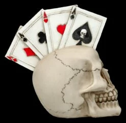 Totenkopf Figur - Pokerkarten - Four Of A Kind -FIGUREN Verkäufe 2D FS27047 Totenkopf Figur Pokerkarten Four of a Kind 4 1280x1280