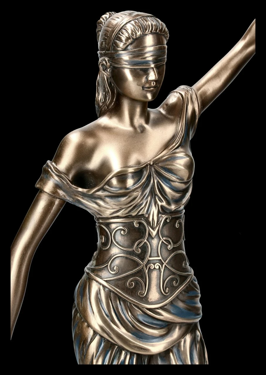 Justitia Statue Mittel - Gartenfigur 8 Justitia Statue Mittel - Gartenfigur – Bild 6